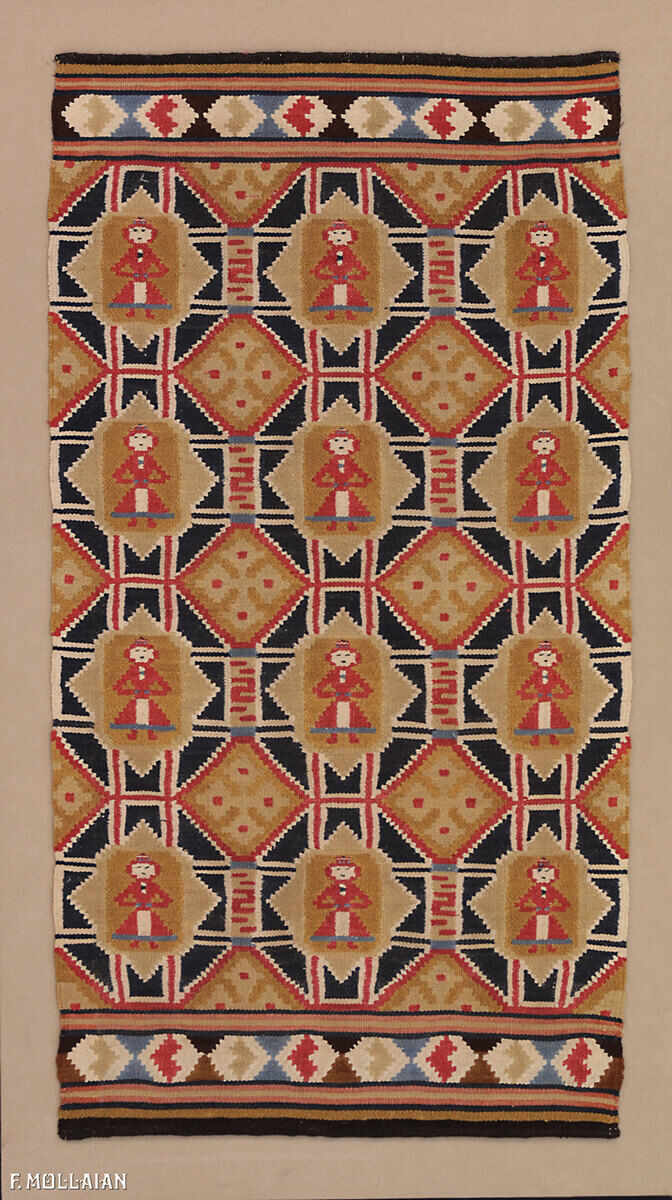 Antique Swedish Rollakan (Textile) n°:26238839
